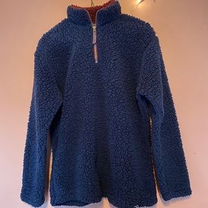 BE BOUNDLESS Women's Teddy Sherpa ¼ Zip Pullover